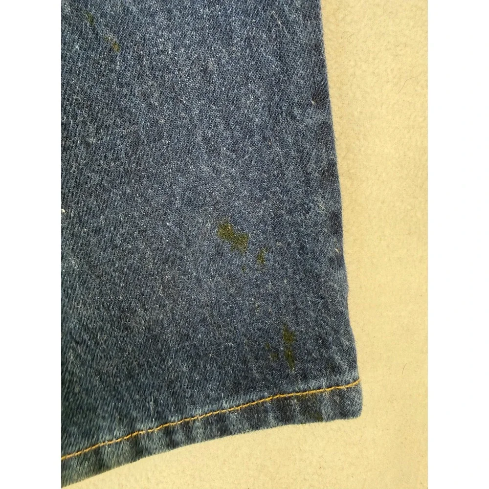 Vintage Levi's 550 Orange Tab Jeans Mens 32x36 Blue Relaxed Tapered Leg Made USA